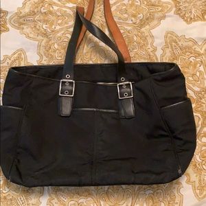 Large coach tote or diaper bag